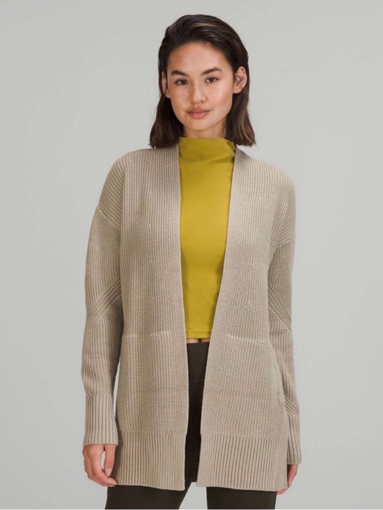 lululemon athletica Sweaters - Women’s Lululemon Cashlu Cardigan L/XL